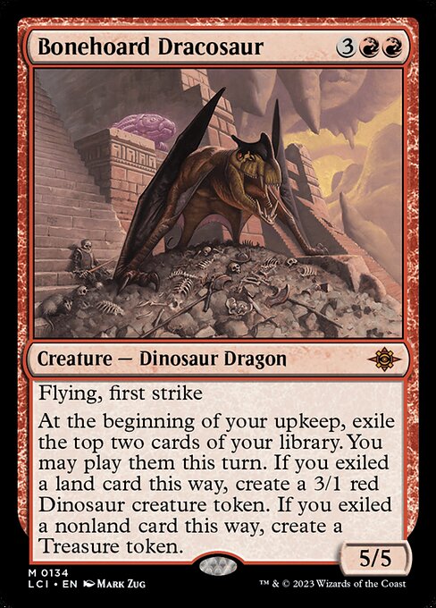 Bonehoard Dracosaur (LCI 134) [The Lost Caverns of Ixalan]
