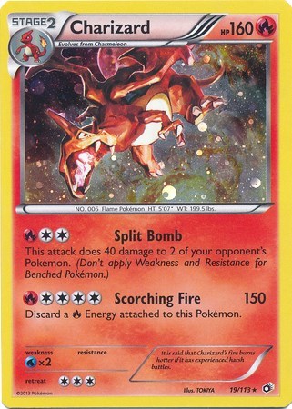 Charizard 19 113 Cosmos Holo (MCAP 019/113) [Miscellaneous Cards & Products]
