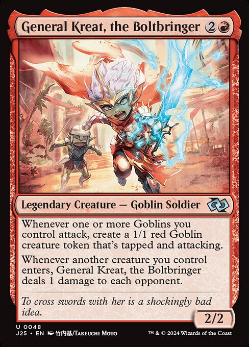 General Kreat, the Boltbringer (J25 48) [Foundations Jumpstart]