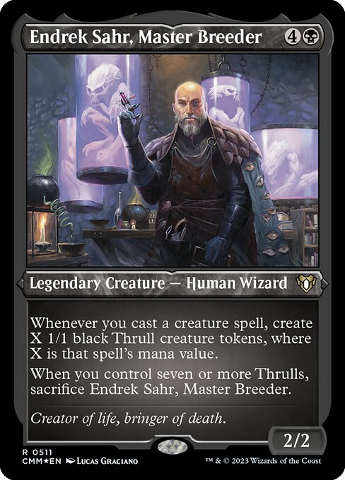 Endrek Sahr, Master Breeder (CMM 511) [Commander Masters]