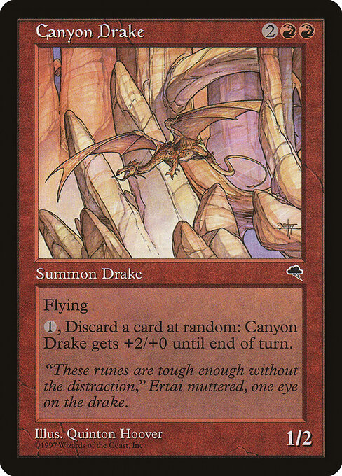 Canyon Drake (TMP 166) [Tempest]