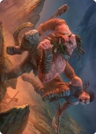 Dwarven Reinforcements Art Card [Kaldheim Art Series]