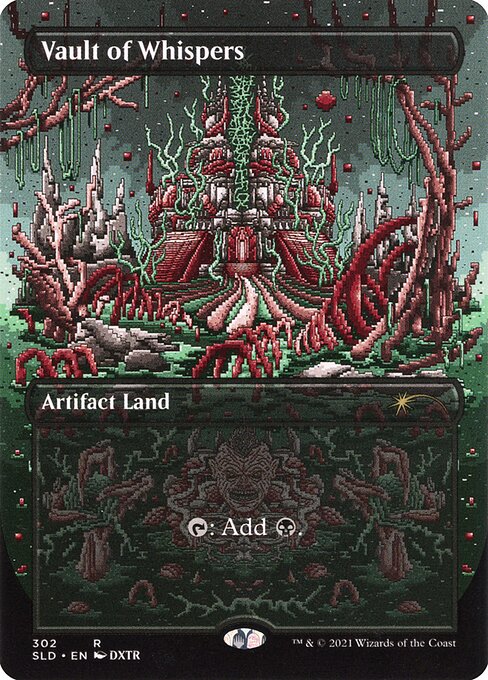 Vault of Whispers (Borderless) (SLD 302) [Secret Lair Drop]
