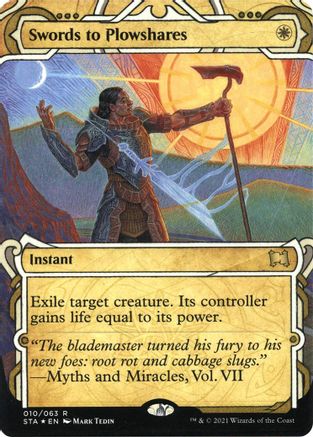 Swords to Plowshares (Foil Etched) [Strixhaven: Mystical Archive]