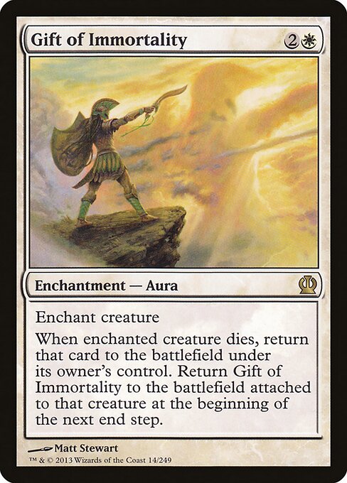 Gift of Immortality (THS 14) [Theros]