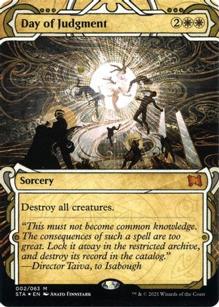 Day of Judgment (Foil Etched) [Strixhaven: School of Mages Mystical Archive]