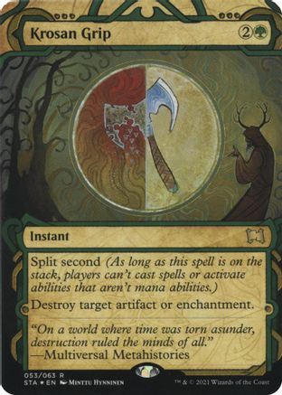 Krosan Grip (Foil Etched) [Strixhaven: Mystical Archive]