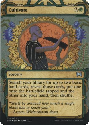 Cultivate (Foil Etched) [Strixhaven: Mystical Archive]