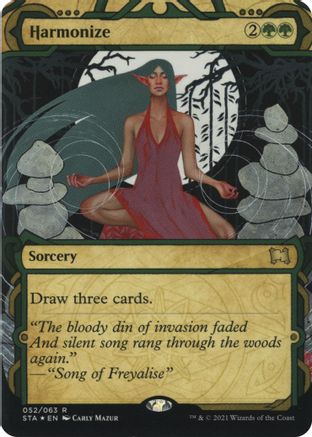 Harmonize (Foil Etched) [Strixhaven: Mystical Archive]
