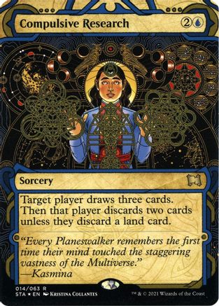 Compulsive Research (Foil Etched) [Strixhaven: Mystical Archive]