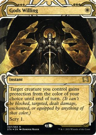 Gods Willing (Foil Etched) [Strixhaven: Mystical Archive]