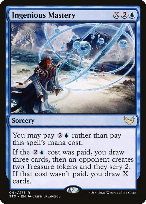Ingenious Mastery (STX 44) [Strixhaven: School of Mages]