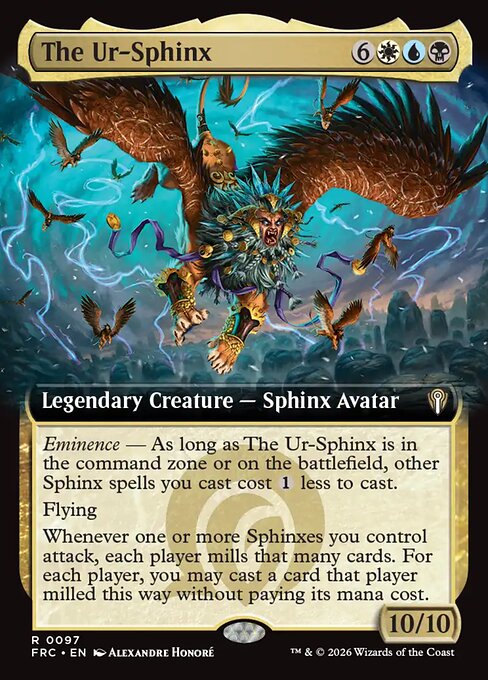 The Ur-Sphinx (Extended Art) (FRC 97) [Reality Fracture Commander]