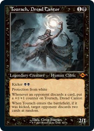 Tourach, Dread Cantor (Retro Foil Etched) [Modern Horizons 2]