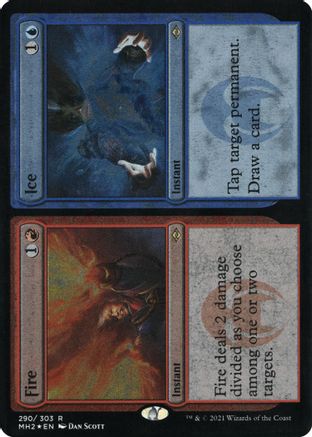 Fire // Ice (Foil Etched) (MH2-290) - Modern Horizons 2 Foil