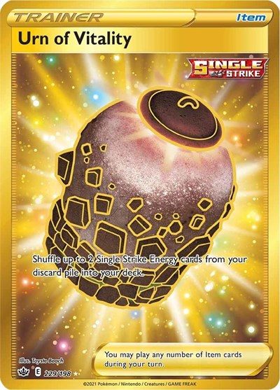 Urn of Vitality Secret (SWSH06 229/198) [SWSH06: Chilling Reign]
