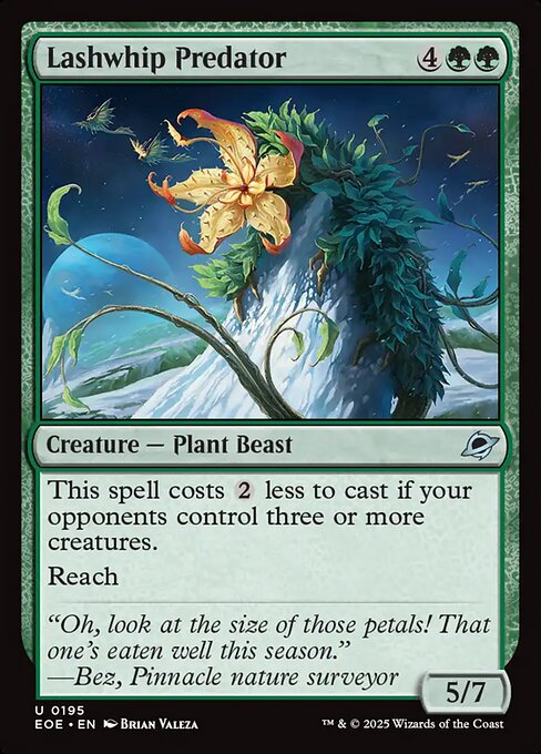 Lashwhip Predator (EOE 195) [Edge of Eternities]