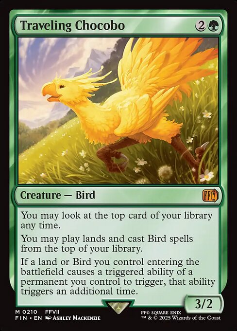 Traveling Chocobo (FIN 210) [Final Fantasy]