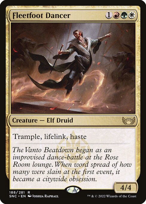 Fleetfoot Dancer (SNC 188) [Streets of New Capenna]