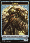 Horror // Thopter Double-Sided Token [Commander 2016 Tokens]