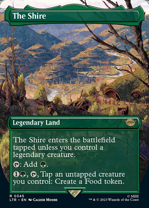 The Shire (Borderless) (LTR 345) [The Lord of the Rings: Tales of Middle-earth]