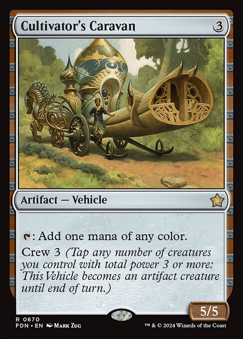 Cultivator's Caravan (FDN 670) [Foundations]