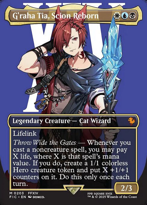 G'raha Tia, Scion Reborn (FIC 203) [Final Fantasy Commander]