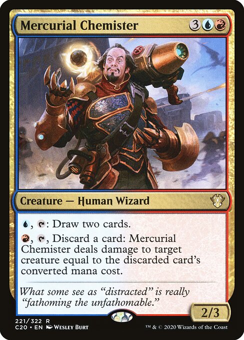Mercurial Chemister (C20 221) [Commander 2020]