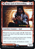 Birgi, God of Storytelling // Harnfel, Horn of Bounty [Kaldheim Prerelease Promos]