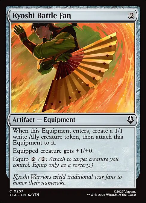 Kyoshi Battle Fan (TLA 257) [Avatar: The Last Airbender]