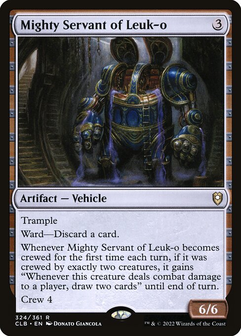 Mighty Servant of Leuk-o (CLB 324) [Commander Legends: Battle for Baldur's Gate]