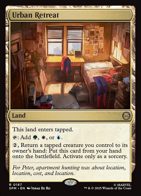 Urban Retreat (SPM 187) [Marvel's Spider-Man]