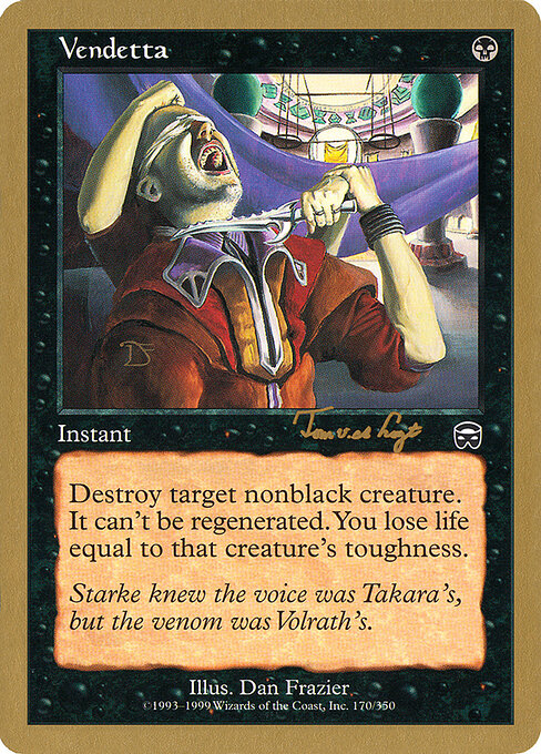 Vendetta (WC01 tvdl170) [World Championship Decks 2001]