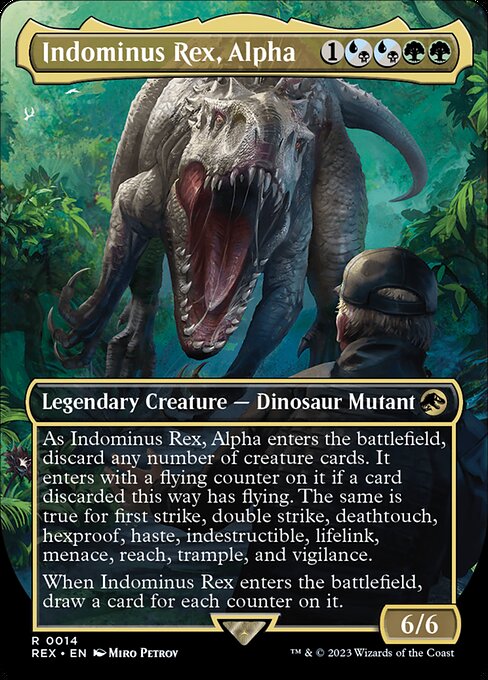 Indominus Rex, Alpha (REX 14) [Jurassic World Collection]