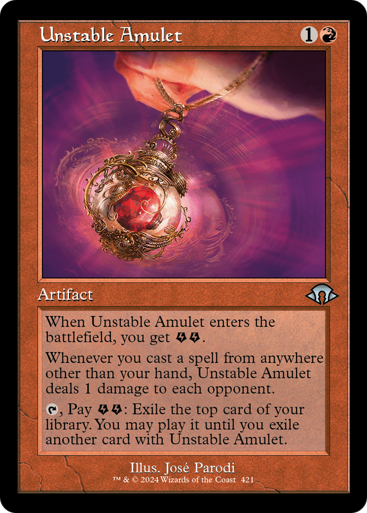 Unstable Amulet (Retro) [Modern Horizons 3]
