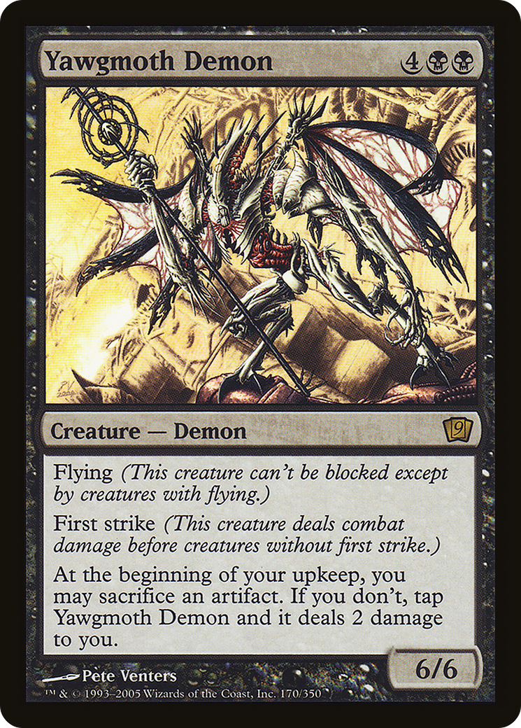 Yawgmoth Demon [Ninth Edition]