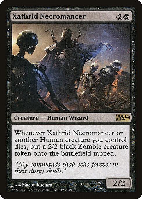 Xathrid Necromancer (M14 123) [Magic 2014]