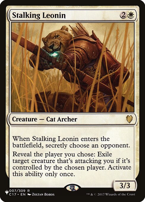Stalking Leonin (PLST C17-7) [The List]