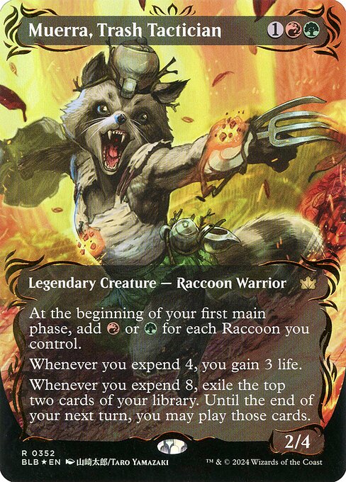Muerra, Trash Tactician (BLB 352) [Bloomburrow]