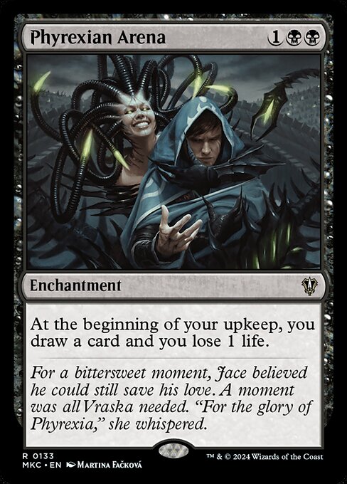 Phyrexian Arena (MKC 133) [Murders at Karlov Manor Commander]