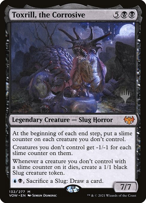 Toxrill, the Corrosive (PVOW 132p) [Innistrad: Crimson Vow Promos]