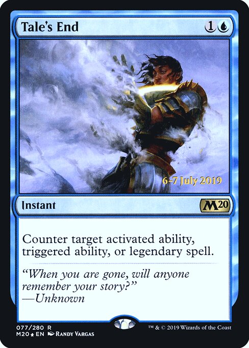 Tale's End (PM20 77s) [Core Set 2020 Promos]