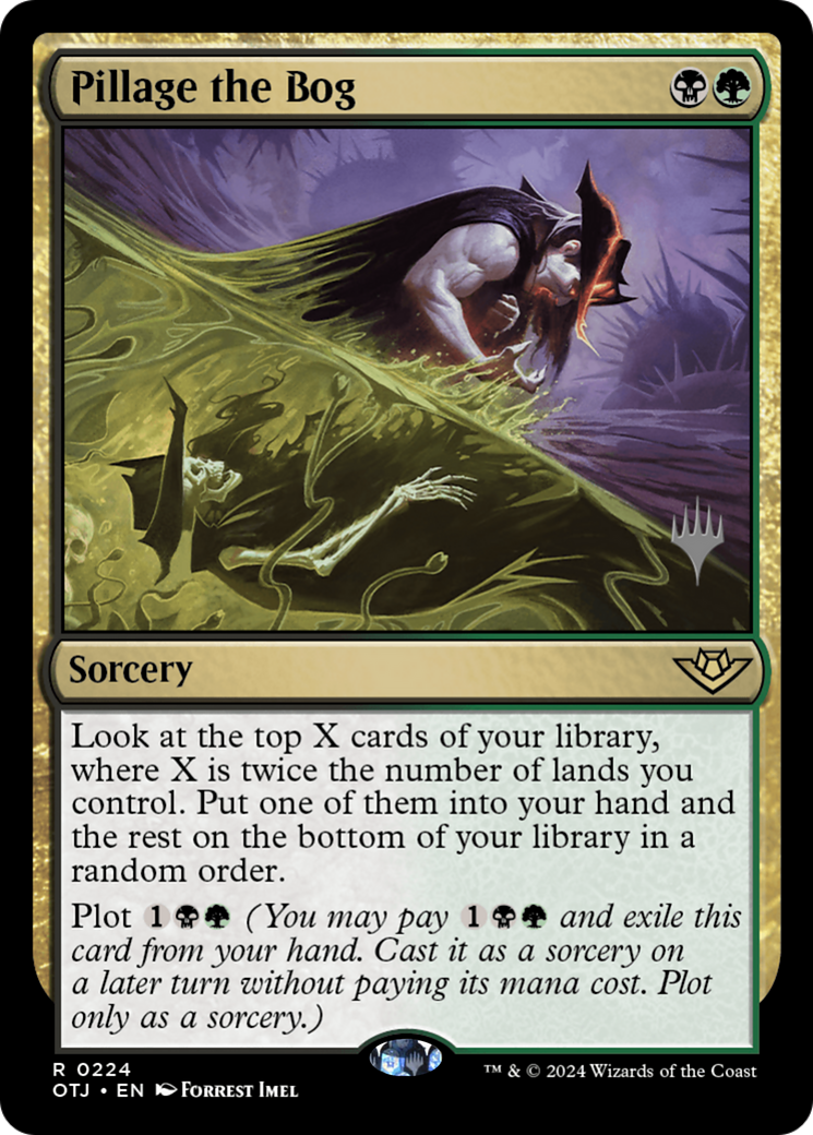 Pillage the Bog (Promo Pack) [Outlaws of Thunder Junction Promos]