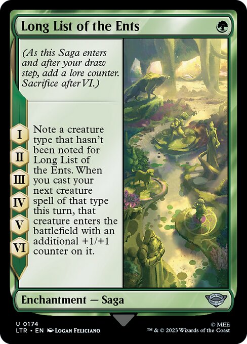 Long List of the Ents (LTR 174) [The Lord of the Rings: Tales of Middle-earth]