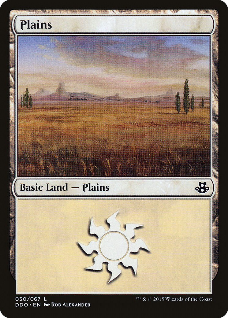 Plains (30) [Duel Decks: Elspeth vs. Kiora]