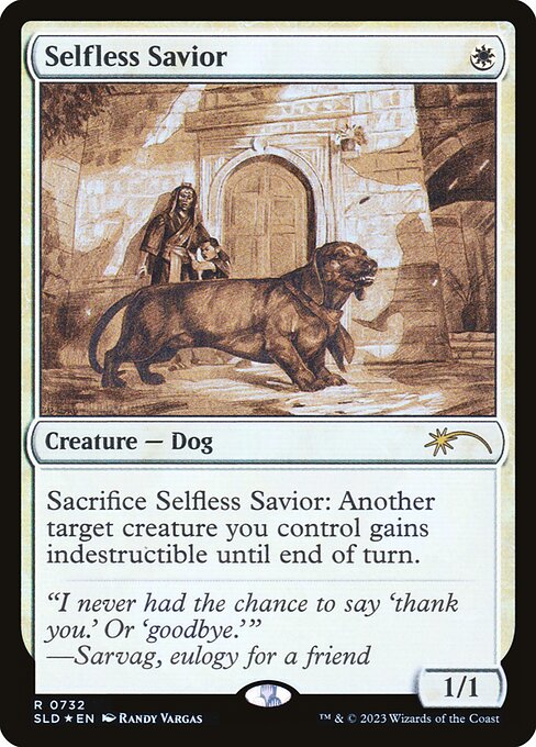 Selfless Savior (SLD 732) [Secret Lair Drop]