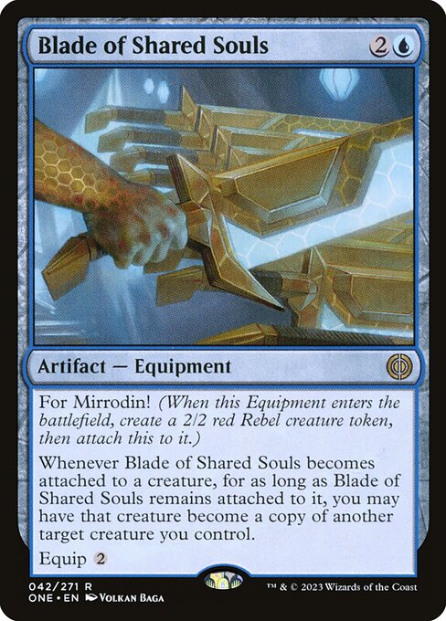Blade of Shared Souls (ONE 42) [Phyrexia: All Will Be One]