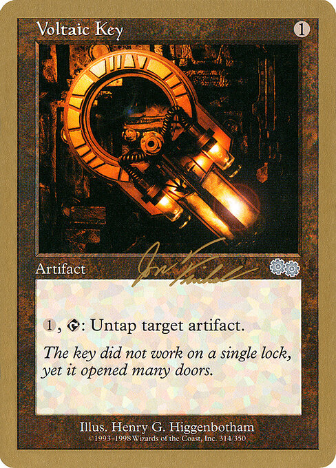 Voltaic Key (WC00 jf314) [World Championship Decks 2000]