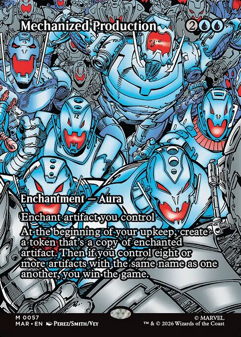 Mechanized Production (MAR 57) [Marvel Universe]