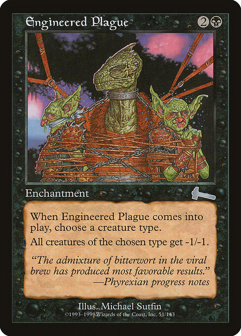 Engineered Plague (ULG 51) [Urza's Legacy]
